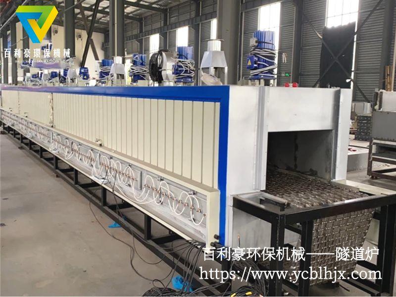 百利豪環保機械-分子篩吸附濃縮轉輪專用隧道爐